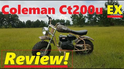 Coleman ct200u EX Review - YouTube