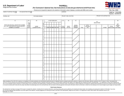 Free Pritntable Payroll Ledger Templates [Excel, PDF] Sample