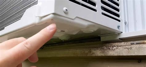 Frigidaire Window Air Conditioner Drain Hole Location?