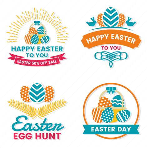 Easter Day Vector Logo for banner 327856 Vector Art at Vecteezy