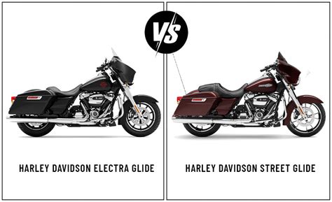 Harley Davidson Electra Glide Vs. Harley Davidson Street Glide