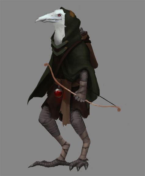 [Art] Someone's boyfriend's Kenku Ranger : r/kenkus