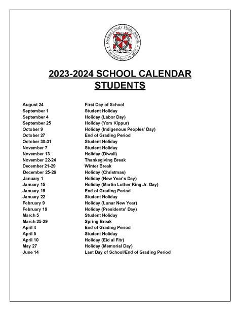 Loudoun County Public Schools Calendar Holidays 2024-2025