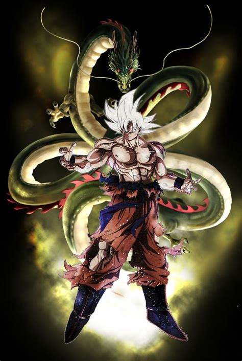 shenlong by asakiyumemishi.2 | Dragon ball z, Dragon ball gt, Imagens de dragon ball