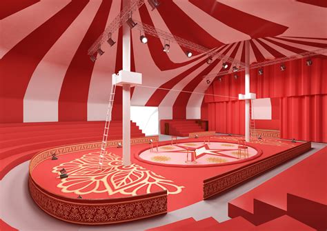 ayçe örnal - Circus interior and exterior model 3D model