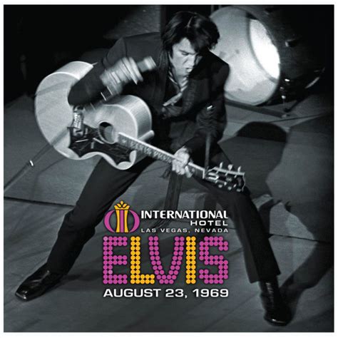 Elvis Presley - The International Hotel, Las Vegas, Nevada, August 23 ...