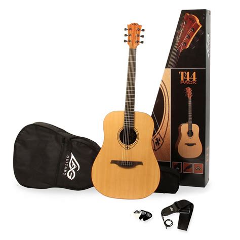 LAG T44DPK Acoustic Guitar Pack at Gear4music