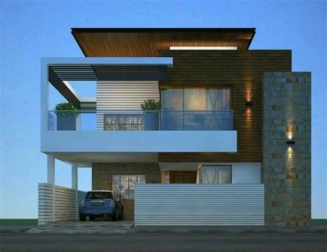 Modern Home Exterior Elevation - modern houses