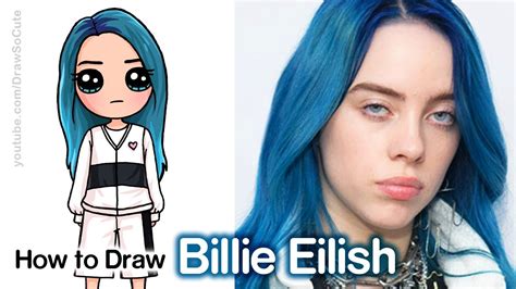 Cómo dibujar a Billie Eilish