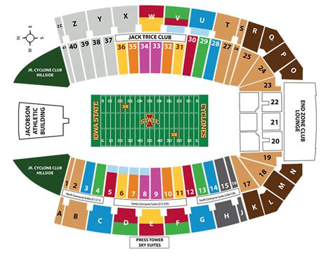 Facility Seating Charts - Iowa State University Athletics