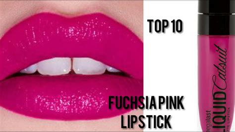TOP 10 FUCHSIA PINK LIQUID LIPSTICK|| MATTE FUCHSIA PINK LIQUID ...