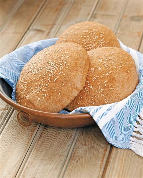 Whole–Wheat Country Moroccan Bread/Khubz Baladi - Daily Mediterranean Diet