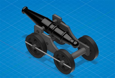 cannon v2.stl - 3D model by soumojit048 on Thangs