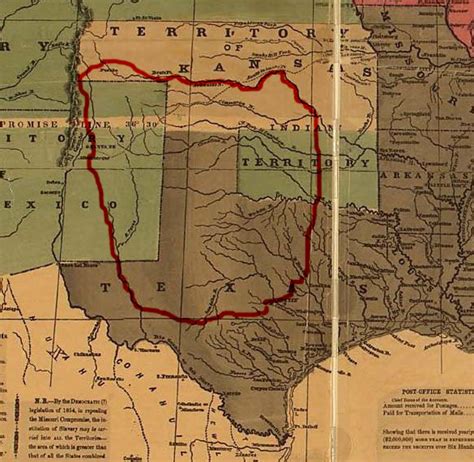 Comancheria, the former territory of the Comanche... - Maps on the Web