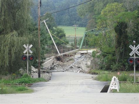 Tropical Storm Irene hits Vermont 9/1/11. A lot of roads & bridges out! My son and his family ...