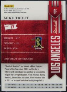 Complete list of Mike Trout Rookie Cards & Values - Sports Card Research