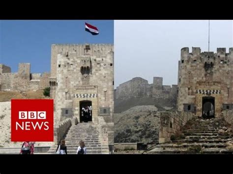 Aleppo before and after the battle - BBC News - YouTube