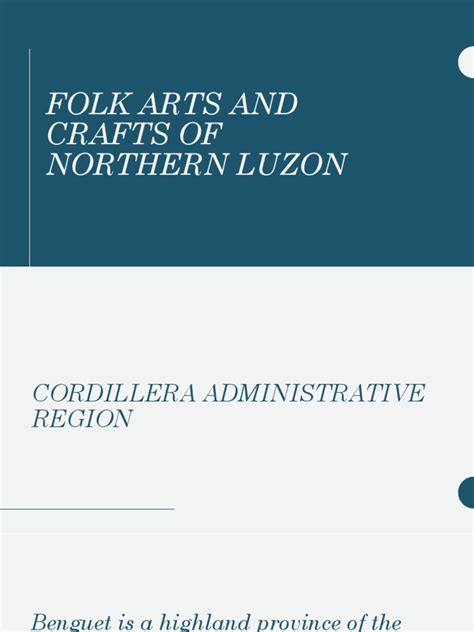 Cordillera Administrative Region (Powerpoint) | PDF