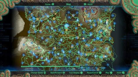 Zelda breath of the wild map of shrine locations - bdatank