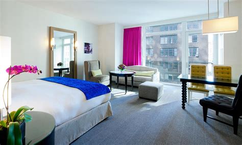 Gansevoort Hotel, NYC. The Gansevoort Park Avenue NYC hotel is surrounded by office towers ...