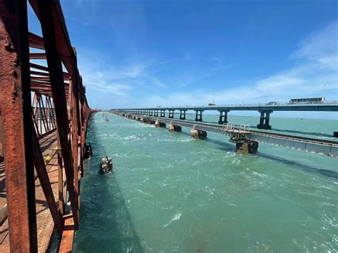 Indian Railways making new Pamban Bridge, to connect Rameswaram ...