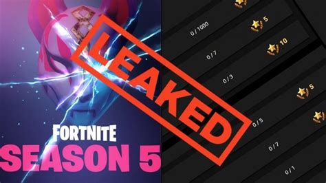 Fortnite Challenges for Week Two of Season 5 Have Been Leaked - Dexerto