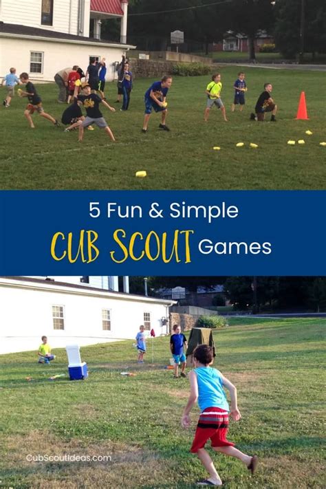 Cub Scout Games for Cub Scouts ~ Cub Scout Ideas