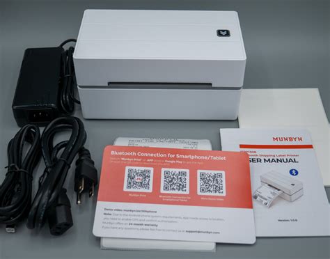 MUNBYN 130B Bluetooth thermal printer review - label printing made fairly easy - The Gadgeteer