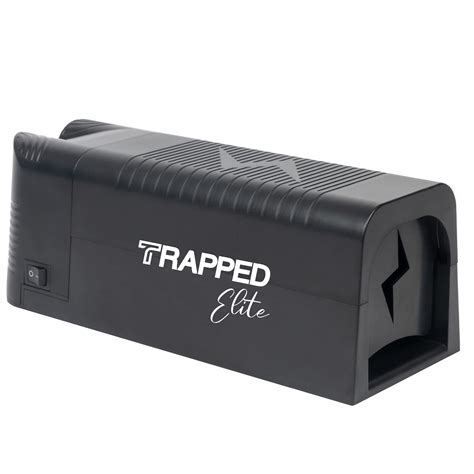 Buy TRAPPED Elite Electric Rat Trap - Electric Rat & Mice Trap - Easy to Use & Set Up to Clean ...