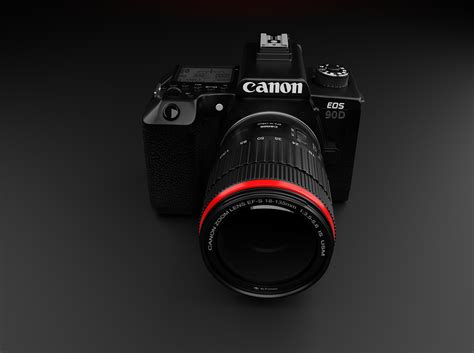 Canon EOS 90D | 3D Modeling on Behance