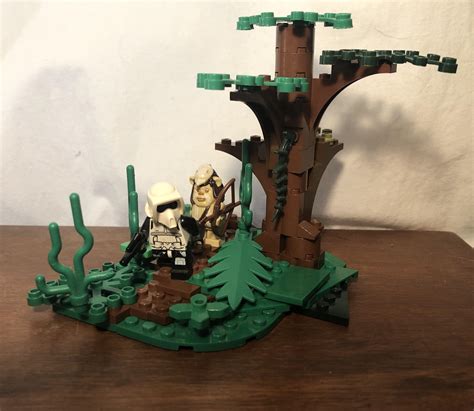 Lego Star Wars Endor Mini-MOC I made : r/lego