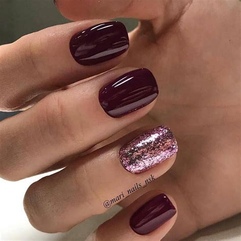 10 Amazing Wine-Colored Nail Design Ideas | EntertainmentMesh