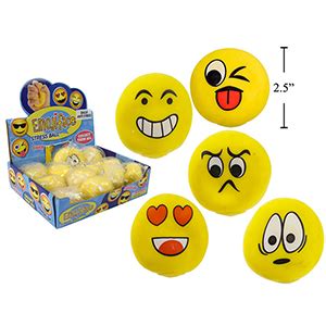 Emoji Stress Ball 2.5" - The Granville Island Toy Company