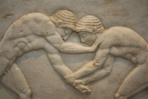 Ancient Olympic Wrestling