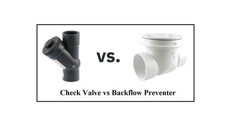 Backflow Preventer vs Check Valve: What’s the Difference? | Linquip