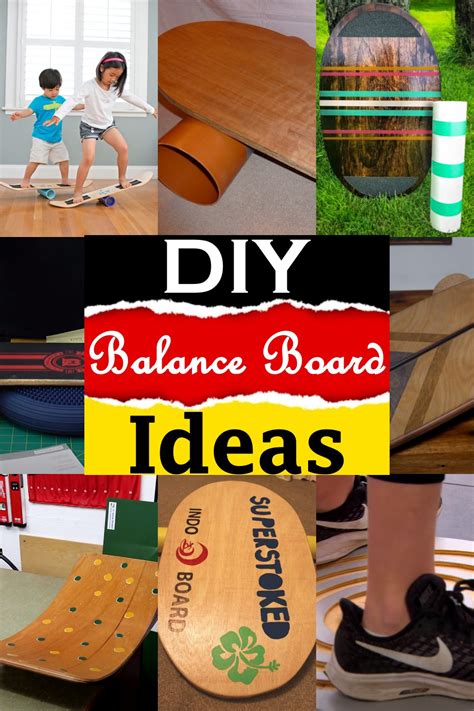 22 Cheap DIY Balance Board Ideas - DIYnCrafty