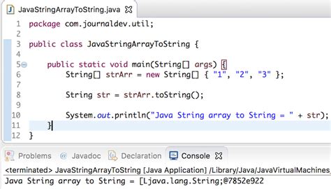 Java String Array to String | DigitalOcean