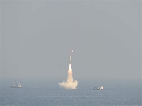 Indian submarine INS Arihant test-fires submarine launched ballistic missile The test validated ...