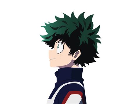 Izuku Midoriya (Deku), Fanart with the All Might costume. Boku no Hero Academy. 3D Printed ...