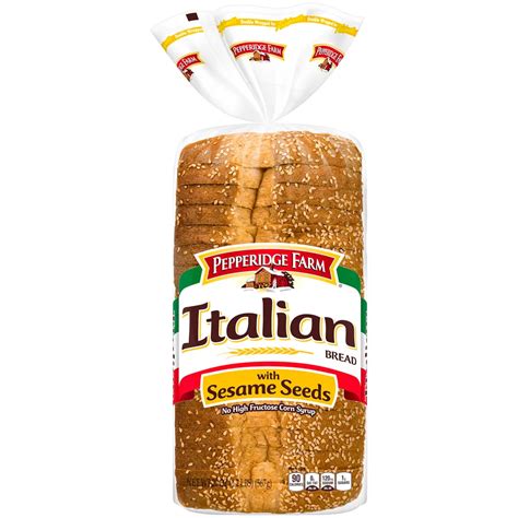 Pepperidge Farm Sliced Italian Bread with Sesame Seeds - Shop Bread at ...