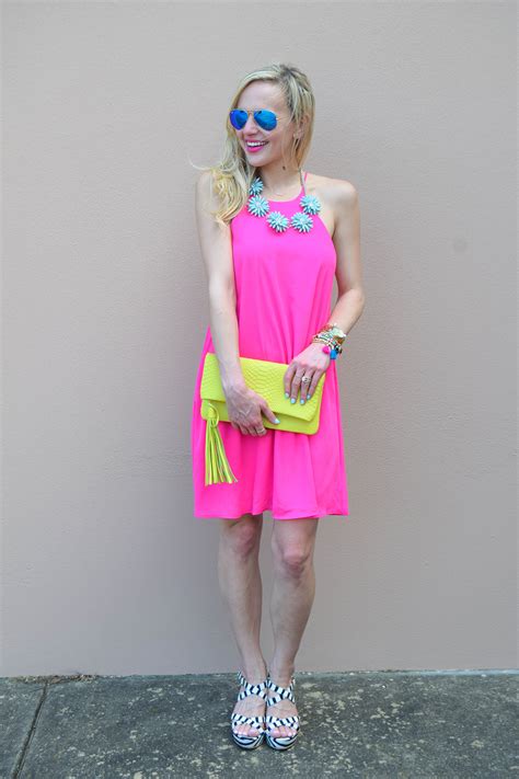 CASUAL HOT PINK DRESS | Vandi Fair