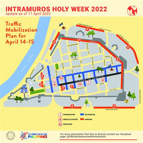 Holy Week 2022 Visitors Guide | Intramuros Administration