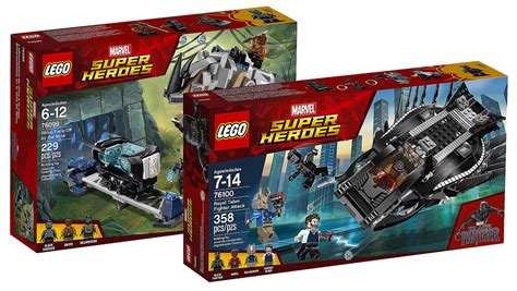 Brickfinder - LEGO Marvel Black Panther Set Official Images