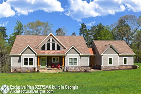 Plan 92375MX: Mountain Cottage with Amazing Outdoor Spaces | Exclusive house plan, Affordable ...