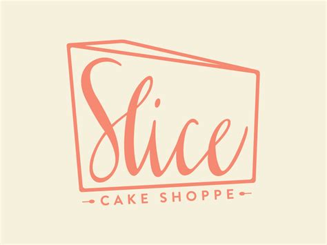 Slice Cake Shoppe Logo by Kyle Hyams on Dribbble