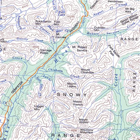 Klondike River Map