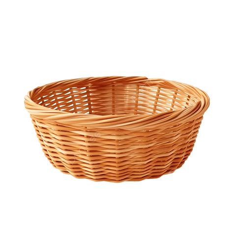 Wicker Basket For Gift Or Pet, Empty Straw Basket Thanksgiving Day ...