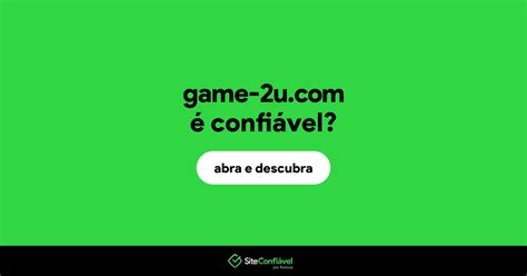 Game-2u.com é confiável? Game-2u é segura? | Site Confiável