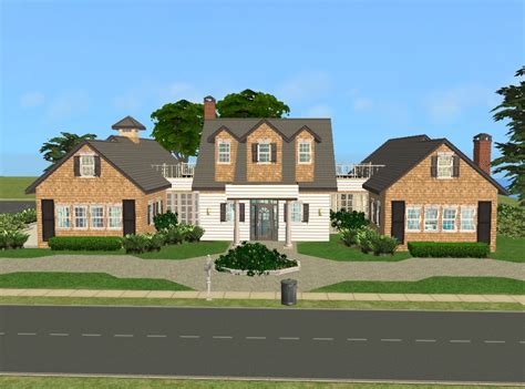 Mod The Sims - Shelbyville, furnished or unfurnished | Sims house, Sims 2 house, Sims