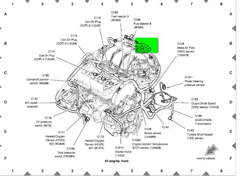 2004 mercury sable engine diagram